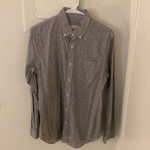 Club Monaco men’s dress shirt slim fit S